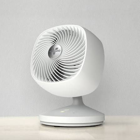 White Vornado air circulator fan
